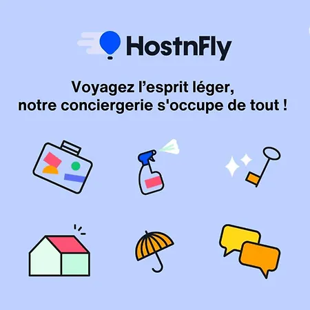 Bright 100 M2 With Garden Dom wakacyjny Rosny-sous-Bois